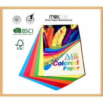 Colorful Color Paper Wrinting Ppaer with A4 Size